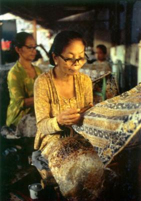 bali weaving